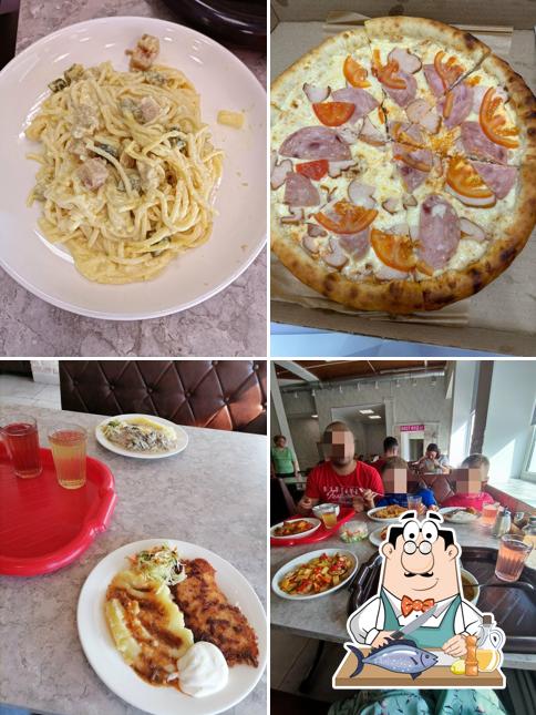 Лосось гриль в "Зам-зам"