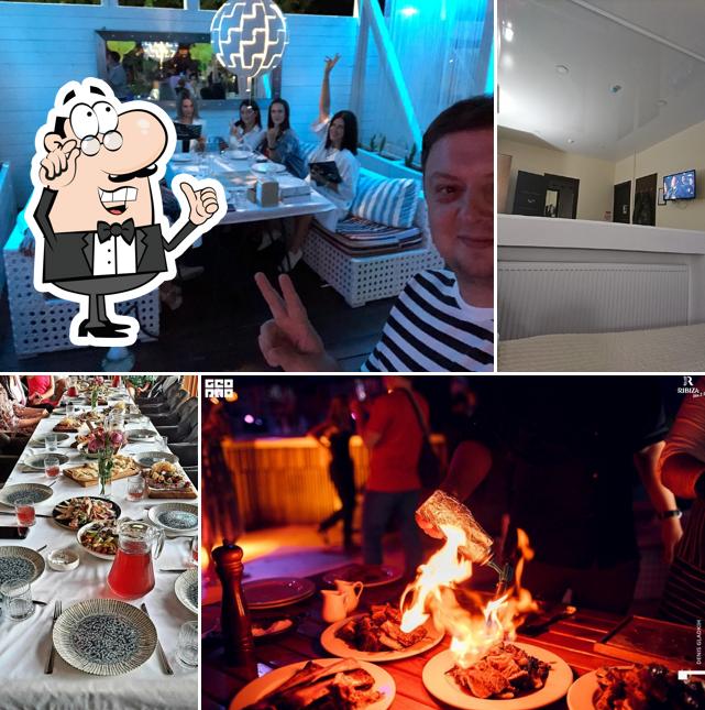 Посмотрите на внутренний интерьер "Рыбицы"