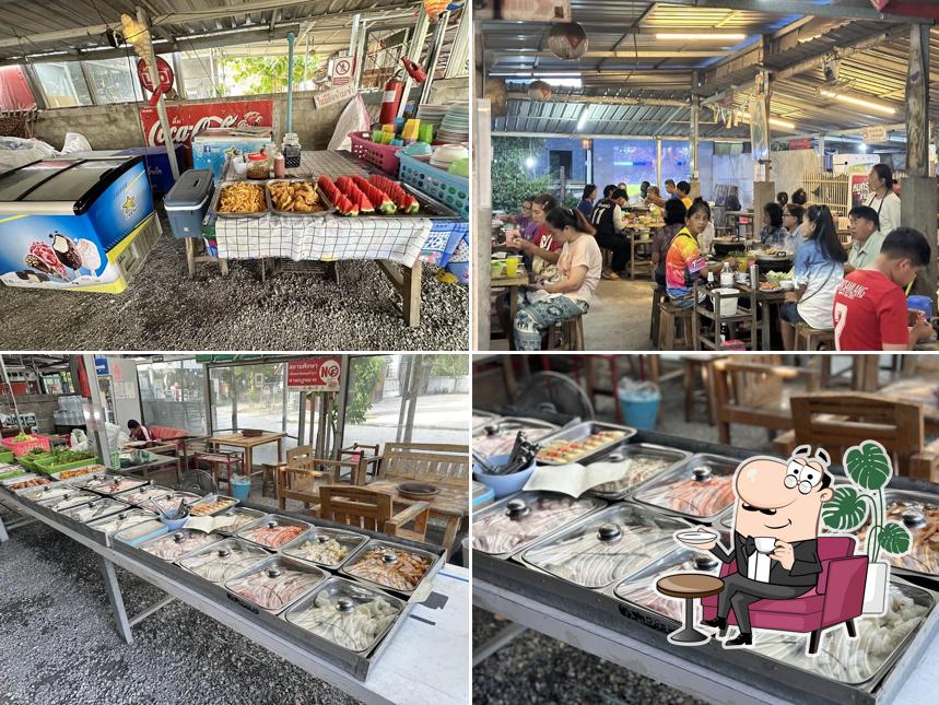 ถ่านไฟเก่าหมูกระทะ