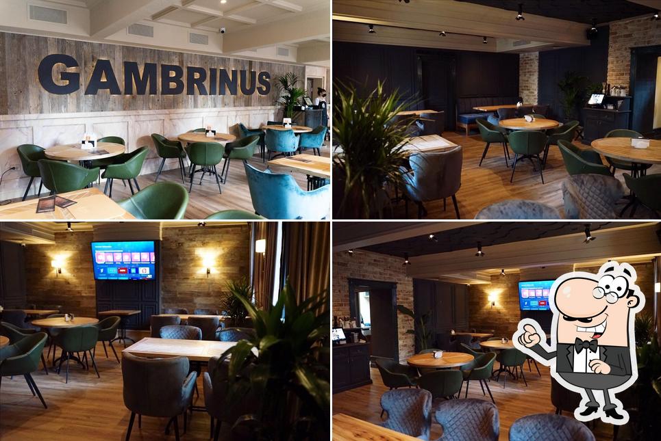 Интерьер "Гамбринус"