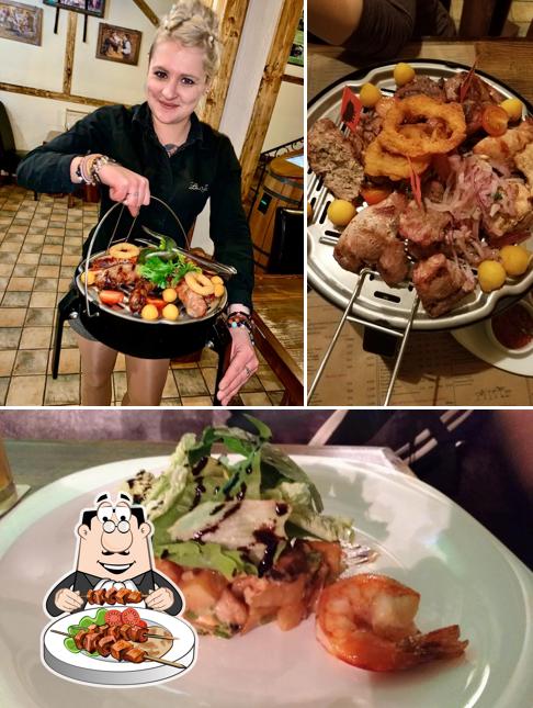 Блюда в "Кафе Вилдшвайн"