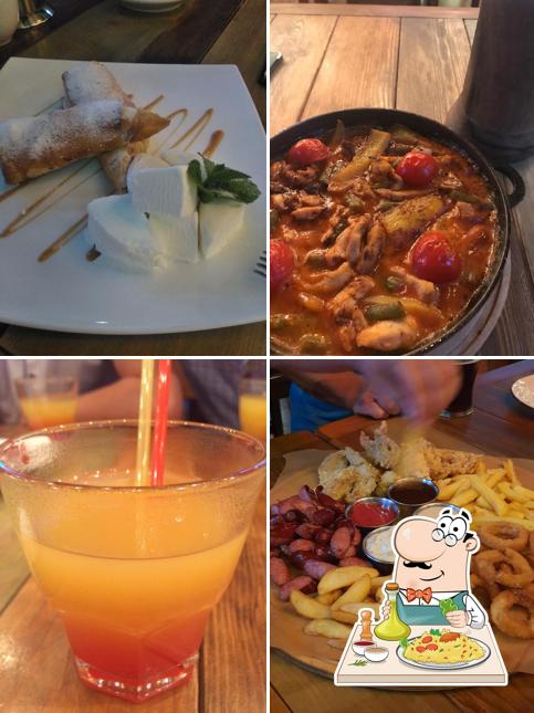 Еда в "БегеМотоБар"