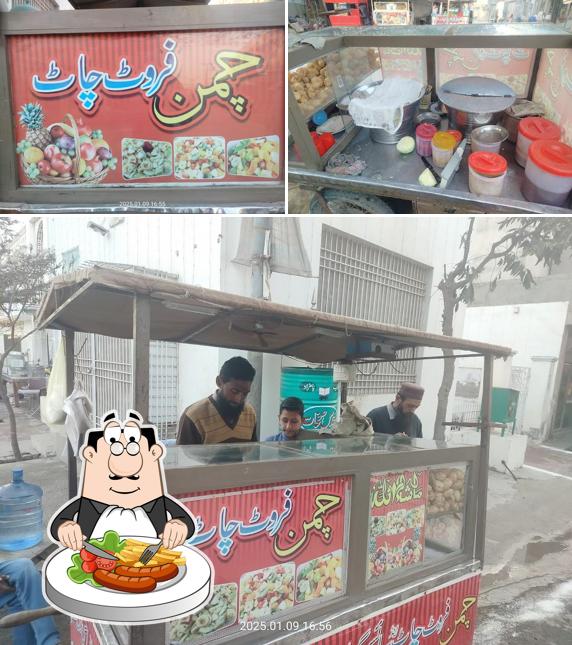 Chaman Fruit Chart and Gol Gappy