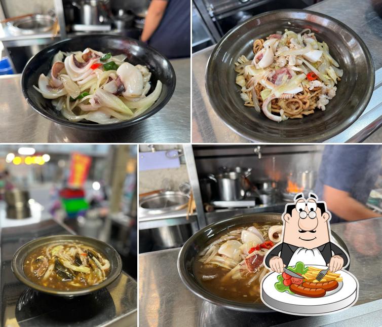 老謝鱔魚花枝麵