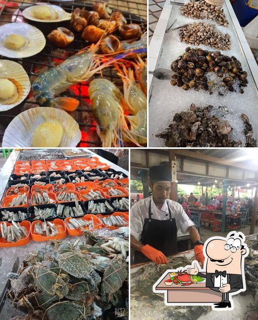 นา ครัวฮาลาลบุฟเฟห์เนื้อกะทะ-ทะเลเผา
