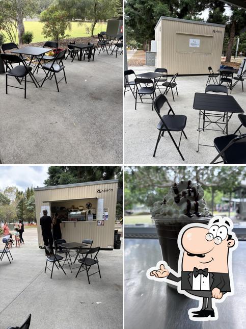Sheena’s coffee kiosk