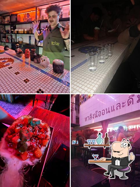 Забронируйте столик в "Баре Neon Monkey"