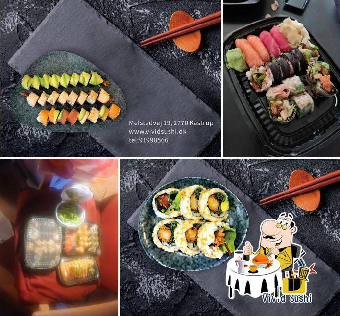 Vivid sushi