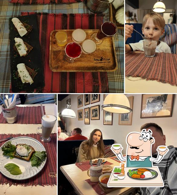 Еда в "Гнезде Пекаря"