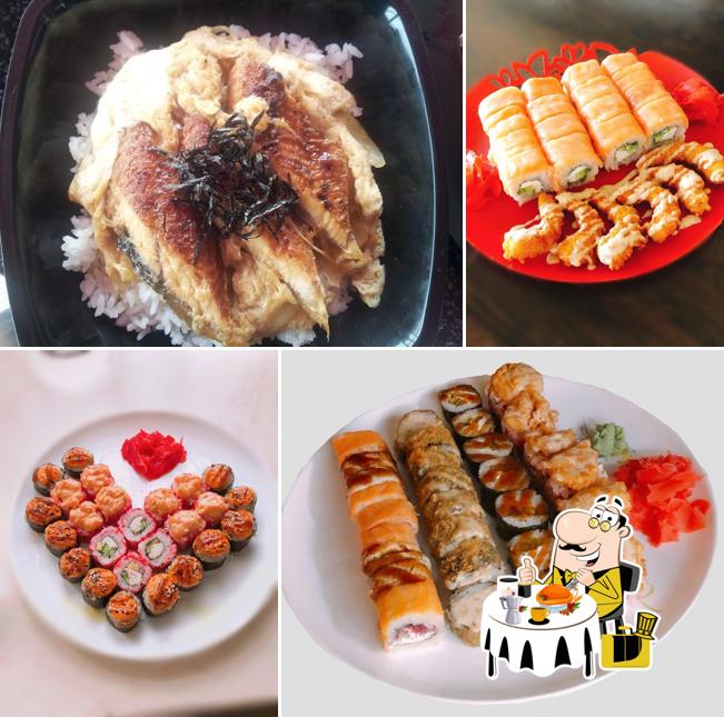 Еда в "Суши-баре Sushiza"