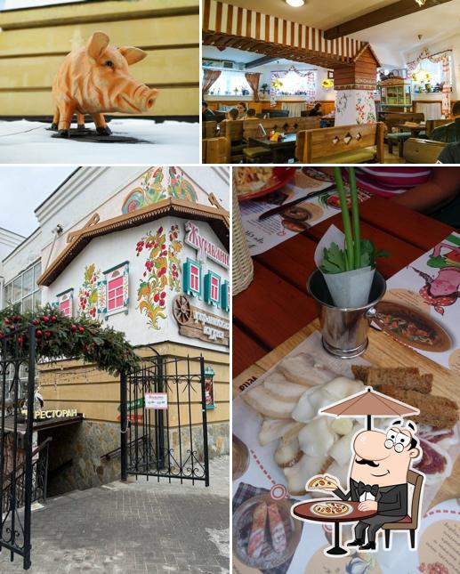 Наслаждайтесь свежим воздухом и видом, открывающемся из "Журавлиной"