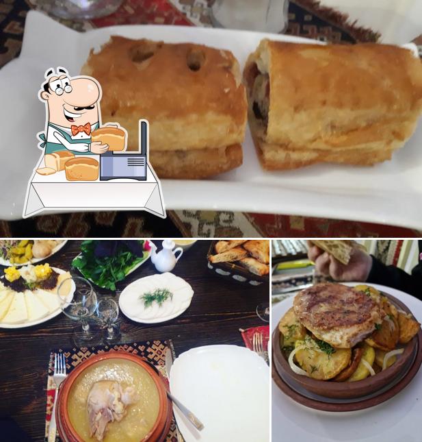 Чесночный хлеб в "МиМиНо"