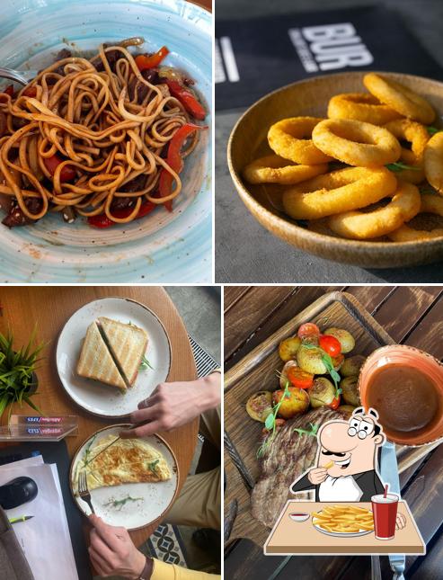 Картофель фри в "Bur Bar"