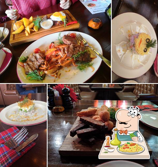 Блюда в "Углях"