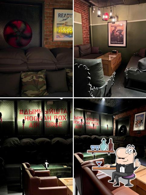 Интерьер "Ресторана НООКАН BOX Aviator"