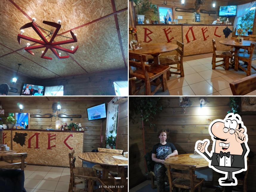 Посмотрите на внутренний интерьер "Велеса"