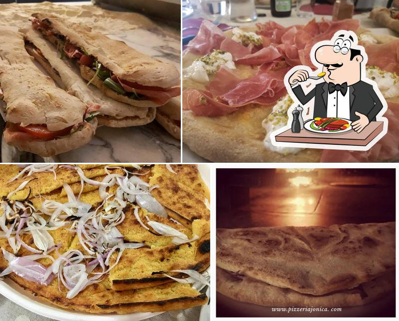 Еда в "Jonica pizza restaurant"