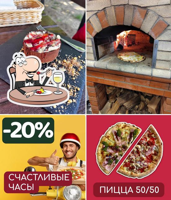 Еда в "La Piccola Italia - пицца из печи на дровах с доставкой по Борисову!"