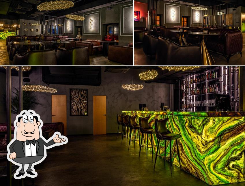 Посмотрите на внутренний интерьер "Cactus J."