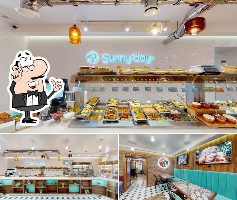 Посмотрите на внутренний интерьер "Солнечный день"