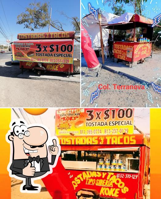 Tostadas y tacos tipo Siberia Koke