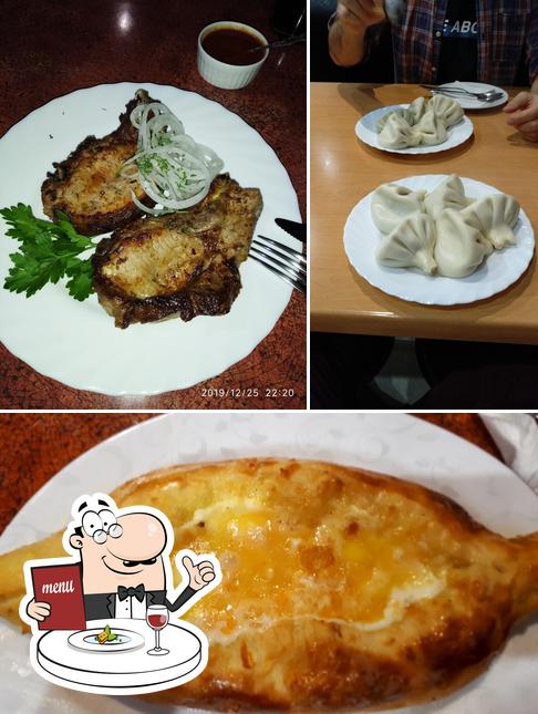 Еда в "Чайке"