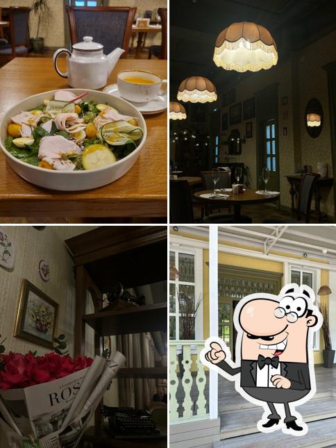 Посмотрите на внутренний интерьер "Ла Дача"