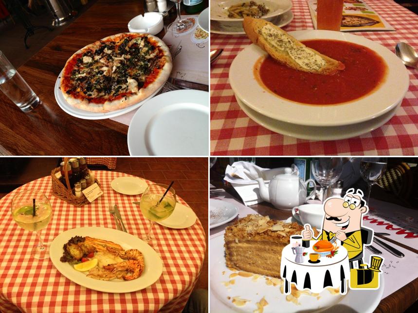 Еда в "Mama Roma"