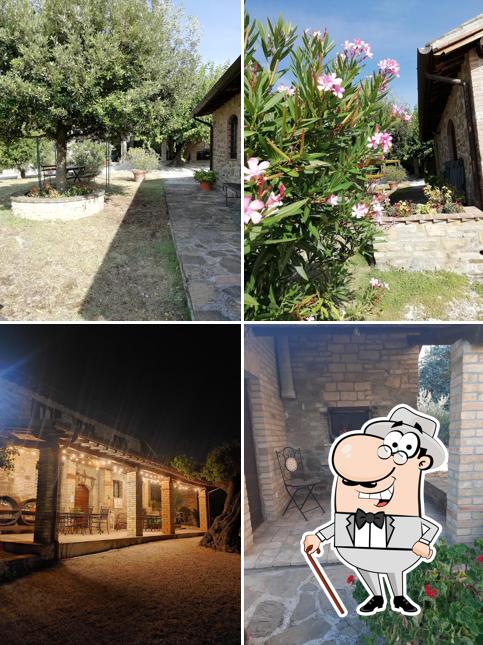 Внешнее оформление "Agriturismo Il Cicaleto Cannara"