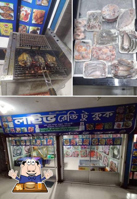 লাইভ বার-বি-কিউ হাউজ এন্ড রেডি টু কুক।