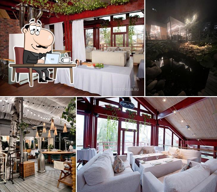 Интерьер "Chalet River Club"