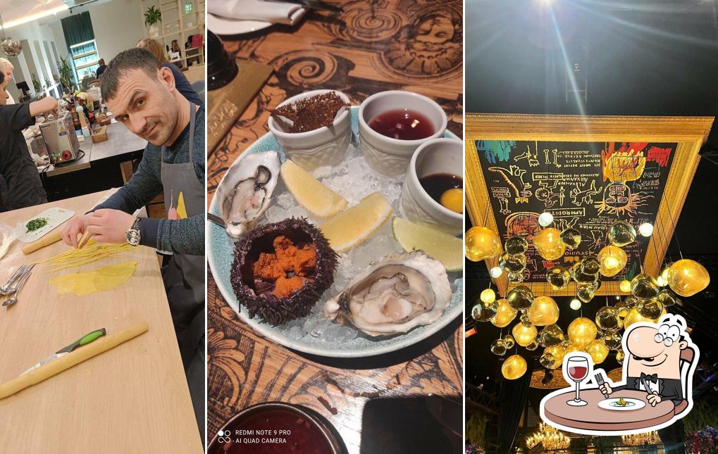 Еда в "Студия 64"