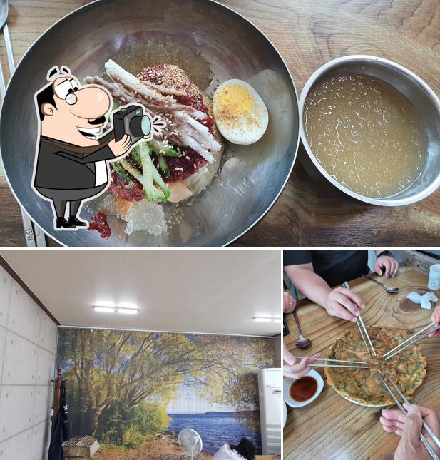 산수냉면