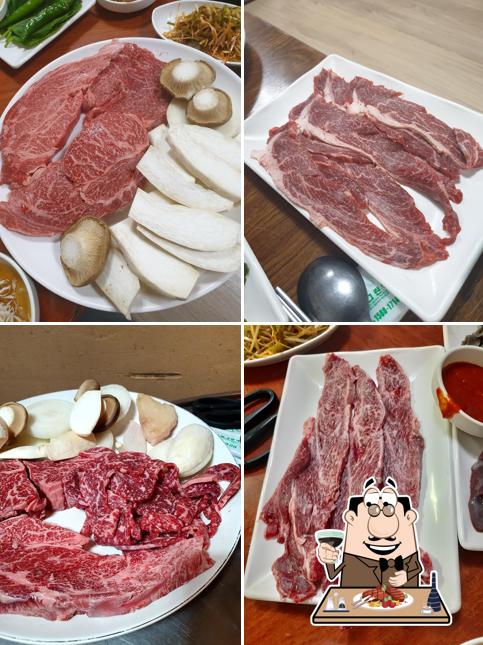 옥골한우정육식당