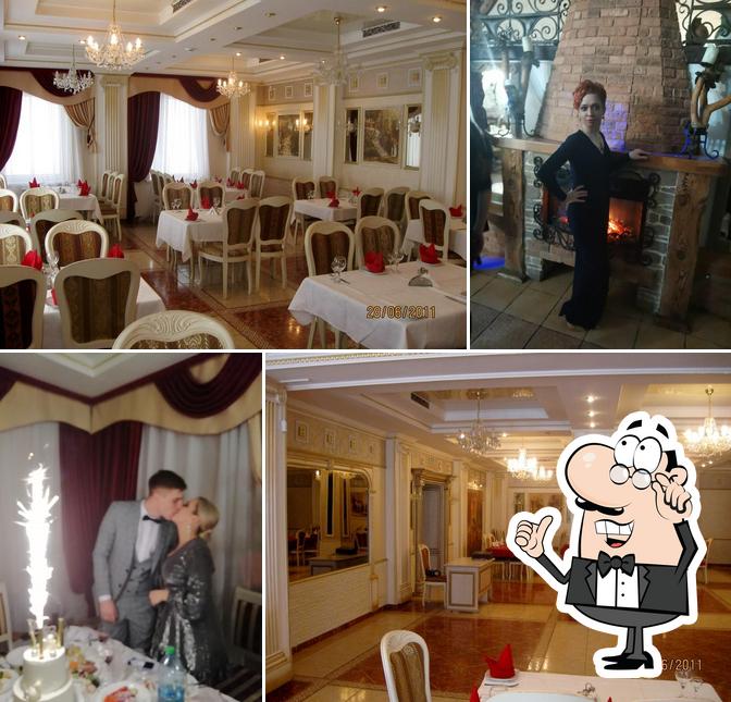 Посмотрите на внутренний интерьер "Ресторан Гедимин"