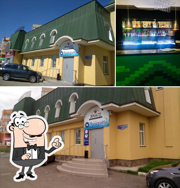 Это фото, где изображены внешнее оформление и напитки в Чайхана