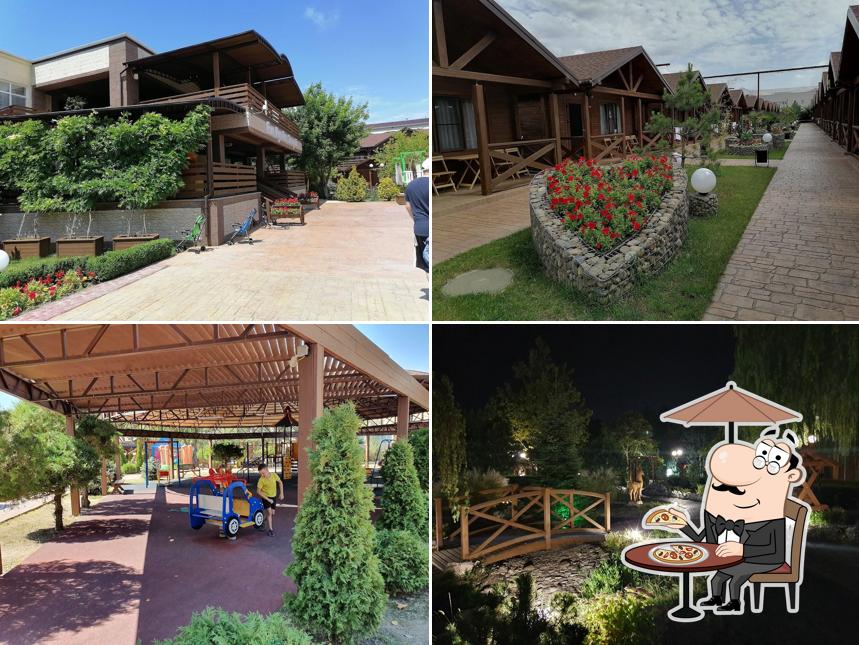 Наслаждайтесь свежим воздухом и видом, открывающемся из "Славянки"