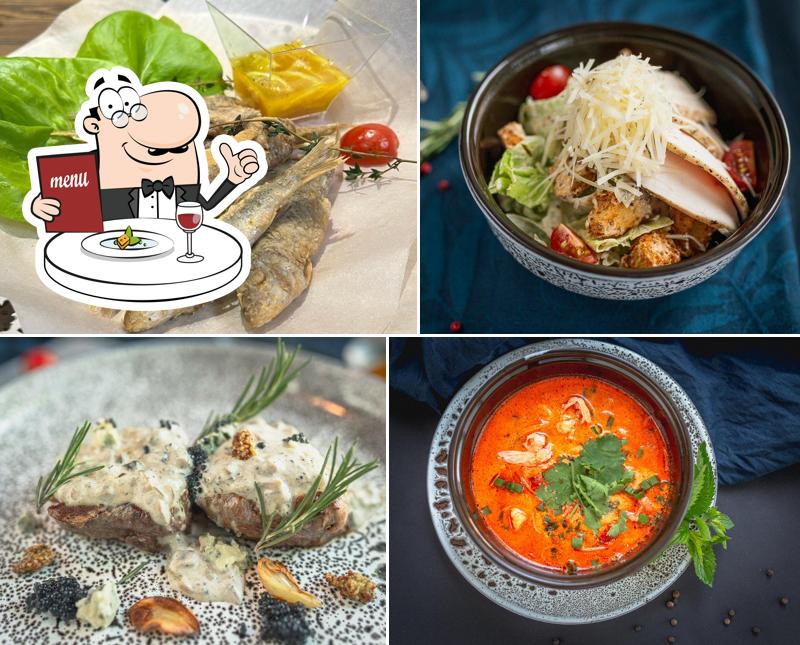 Еда в "Бизнесе Клуб"