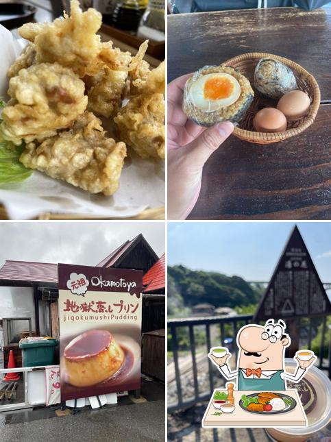 Okamotoya Jigokumushi Pudding