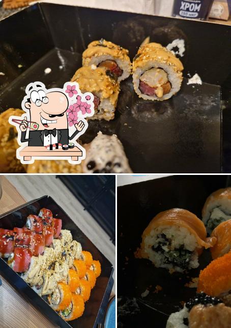 Отведайте разные сеты суши