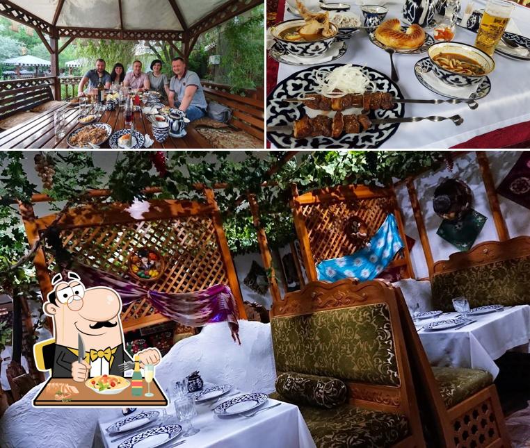 Еда в "Малике"