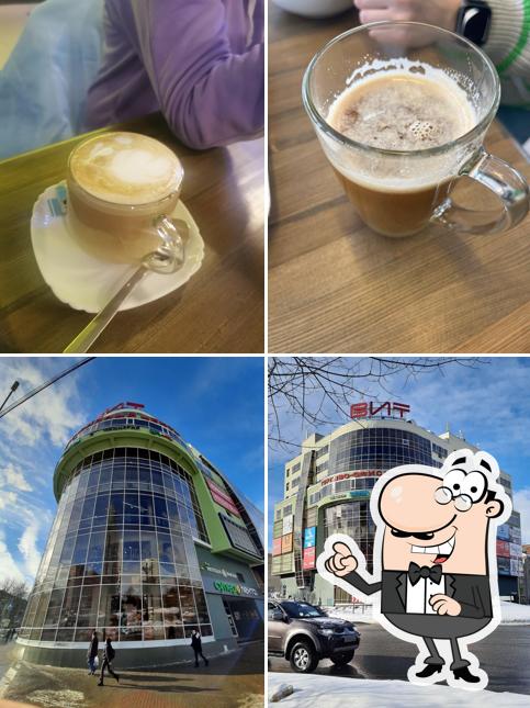 В Гастромаркет есть внешнее оформление, напитки и многое другое