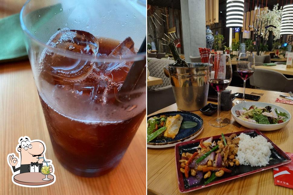 Закажите напиток из меню