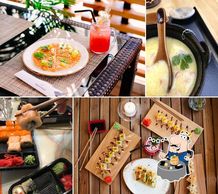 Блюда в "Тануках"