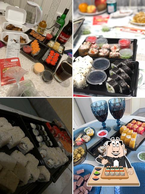 Попробуйте различные сеты суши