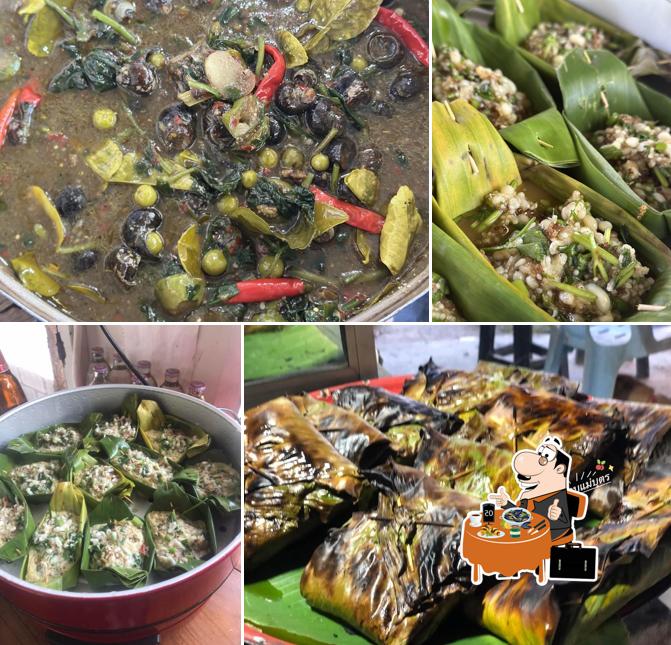 ป้าบุตร ลาบ ส้า ป่าม่วง แม่ริม Local Foods