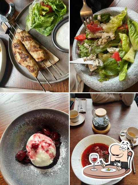 Еда в "Meat Happens BBQ"