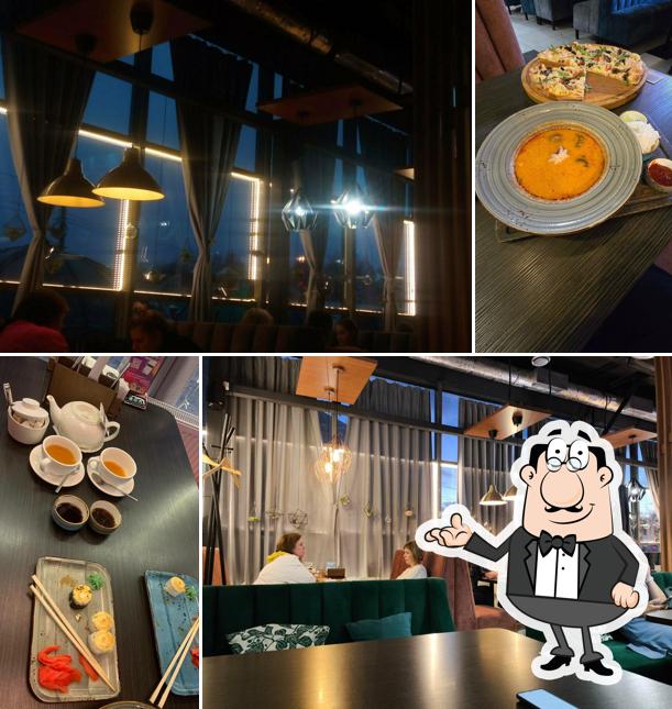 Интерьер "ПиццаФабрики"