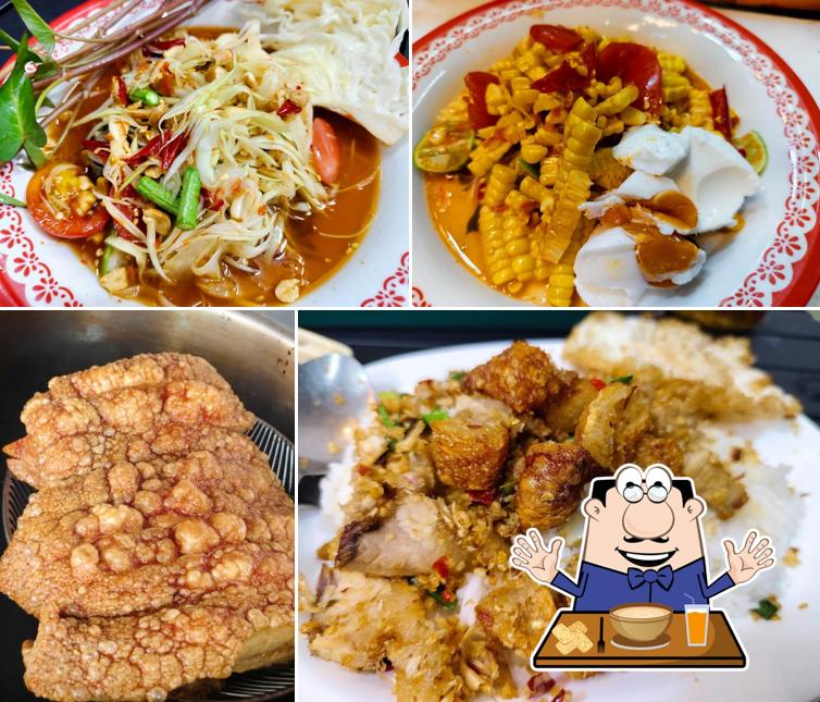 ร้านอาหารตามสั่งหน้าซีเจบ้านกรด