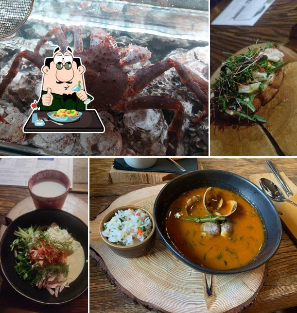 Еда в "Аляске бар"